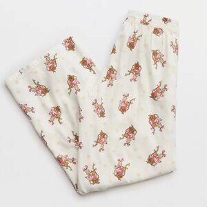Aerie Cindy Lou Who Off-Duty Flannel Pajama Pants – Medium – Worn 1X
